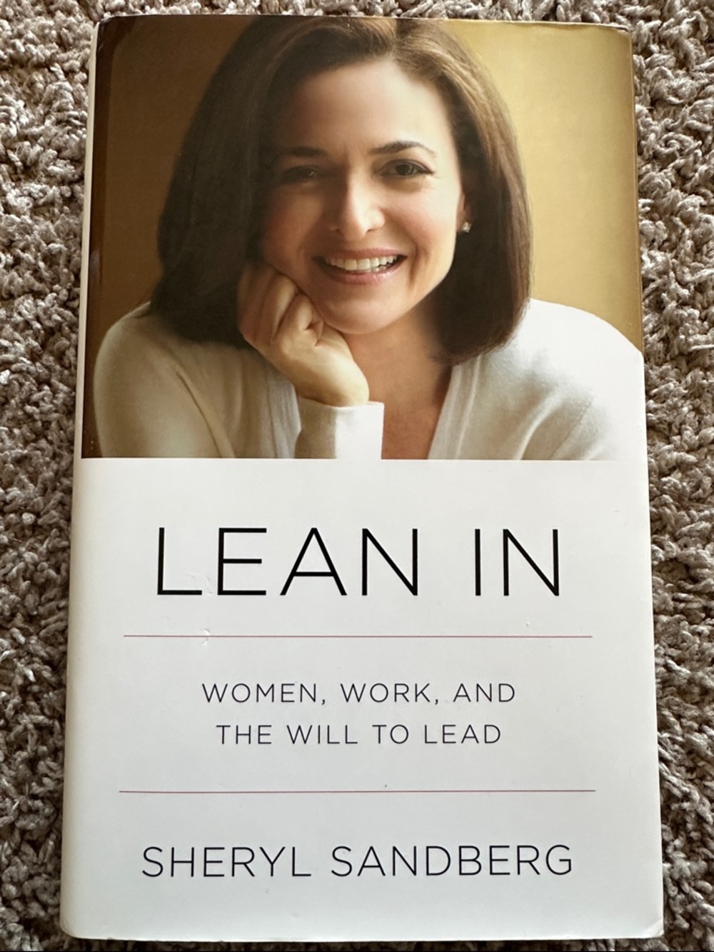 Lean In by Sheryl Sandberg
